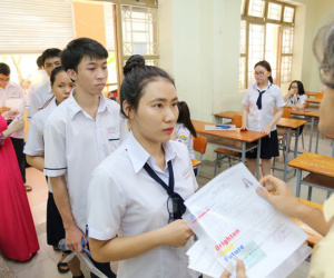 Gần 350.000 thí sinh dự thi bài khoa học tự nhiên
