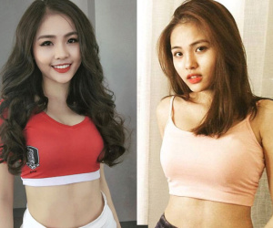 Nhan sắc ngọt ngào của hot girl Hà Tĩnh đại diện tuyển Hàn Quốc