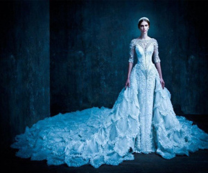 'Mê mẩn' với những mẫu váy cưới đẹp nhất thế giới, ngắm xong muốn làm cô dâu ngay lập tức