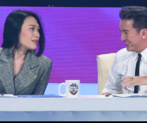 Mỹ Tâm - Đàm Vĩnh Hưng khiến fan thích thú vì tung hứng 'tình bể bình' trên ghế nóng