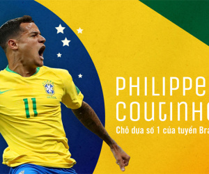 Philippe Coutinho: Chỗ dựa số 1 của tuyển Brazil