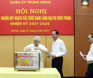 Quân uỷ Trung ương giới thiệu nguồn quy hoạch lãnh đạo Bộ Quốc phòng