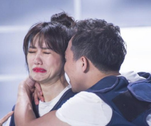 Khi đàn ông mang bầu tập 6: Hari Won ngã đau khi tập xiếc cùng Quốc Cơ - Quốc Nghiệp