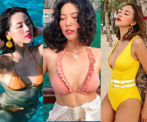 'Đại chiến vòng 1' của hotgirl Việt trong những ngày hè oi bức