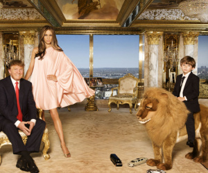 Đệ nhất phu nhân Mỹ Melania Trump kiếm bạc tỉ từ ảnh gia đình