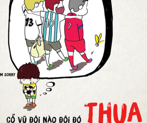 Nỗi niềm World Cup mang tên: Cổ vũ đội nào là đội đó thua