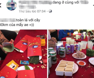 Vượt 180km đi bê tráp, đội nhà trai ngỡ ngàng khi nhận lì xì chứa toàn lá cây