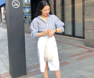 Chân váy midi vừa chống nắng lại có tới tận 4 cách lên đồ cực xinh thế này thì ngại gì mà không thử!