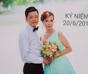Cô dâu 61 tuổi: 'Mọi người nghĩ chồng trẻ tuổi 26 đến với tôi vì tiền'