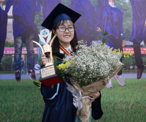 Không phải chàng trai nào cả, cô gái này mới là người tốt nghiệp thủ khoa kỹ sư của Đại học Bách khoa