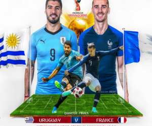 Pháp vs Uruguay: Công cường gặp thủ vững