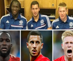 Bộ ba tấn công của Bỉ từng cùng khoác áo Chelsea hè 2013
