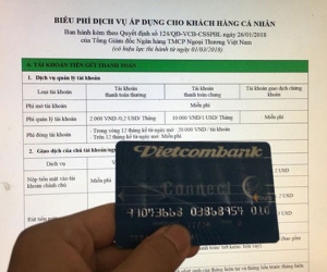 Vietcombank lại tăng phí rút tiền ATM từ 15-7