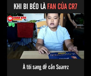 Con trai Xuân Bắc ôm mộng sang Uruguay 'trả thù' cho CR7