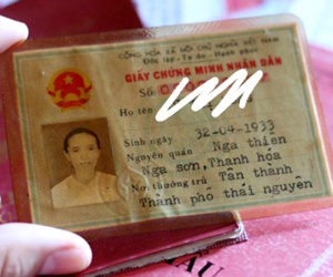 Cụ bà Thái Nguyên sinh ngày 32/4 theo chứng minh thư