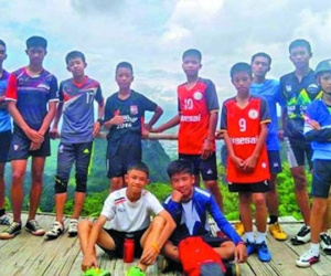Đội bóng nhí Thái mong giáo viên không giao nhiều bài tập