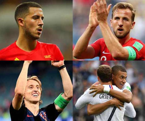 Quả bóng Vàng World Cup: Loạn 12 'sứ quân', Kane & Hazard sáng cửa