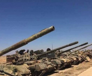 Tướng 'Hổ Syria' thanh sát vũ khí chiếm giữ của quân thánh chiến