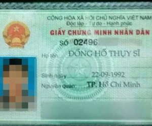 Loạt ảnh những CMND có ngày tháng năm sinh và tên gọi độc lạ