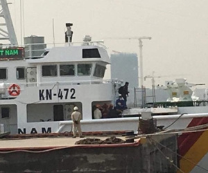 Tàu kiểm ngư Việt Nam được trang bị bệ pháo tự động