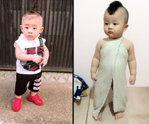 Theo trào lưu 'bóc giá' set đồ của giới trẻ Việt, mẹ bỉm sữa báo giá từ mỡ bụng đến khăn tắm của con