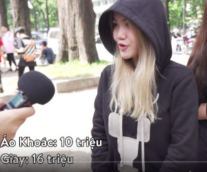 Video: Giới trẻ 'bóc giá' diện đồ 88 triệu đồng, khẩu trang 1,4 triệu đồng