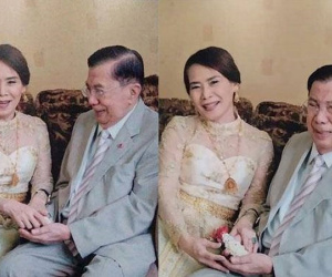 Cựu Thủ tướng Thái 86 tuổi kết hôn với vợ ít hơn 33 tuổi