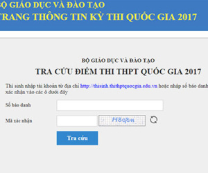 HOT: Chính thức công bố điểm thi THPT Quốc gia 2018