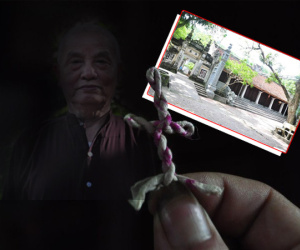 Lá bùa hình người và chuyện hãi hùng trong ngôi chùa nhốt 'vong'