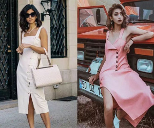 Sau cơn sốt váy trắng Zara, loạt váy liền cài khuy trước với đủ kiểu dáng đang đốn tim các nàng