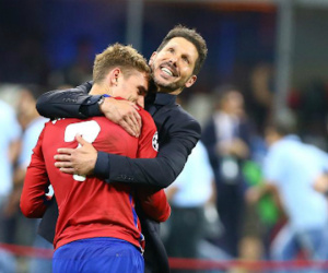 Simeone gửi lời căn dặn Griezmann trước trận chung kết