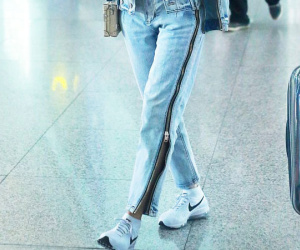 Diện quần jeans phá cách như Thái Y Lâm, Đường Yên