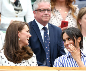 Công nương Kate và Meghan 'tâm đầu ý hợp' khi lần đầu xuất hiện cùng nhau không có chồng hộ tống