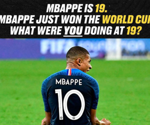 Mbappe vừa vô địch World Cup, còn bạn năm 19 tuổi đã làm được gì?