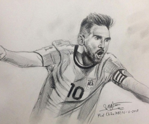 Ngắm dàn cầu thủ World Cup qua loạt tranh vẽ tay của 9X Hà Nội