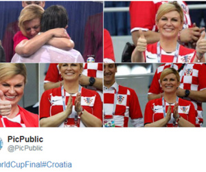 Tổng thống Croatia được 'săn lùng' hơn cả các cầu thủ