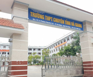 Trường THPT chuyên Hà Giang nói gì về lực học của 3 học sinh có kết quả cao nhất cả nước?