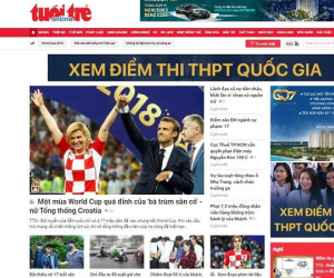 Xử phạt 220 triệu đồng, đình bản 3 tháng báo Tuổi Trẻ Online