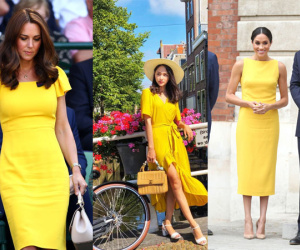 Học theo Kate Middleton và Meghan Markle, các người đẹp Việt cũng đua nhau diện gam màu vàng tươi nắng hè