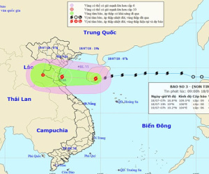 Bão Sơn Tinh đổ bộ, Thanh Hoá đến Nghệ An hứng nặng nhất