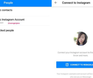Facebook Messenger có thể cho người dùng đồng bộ tài khoản Instagram