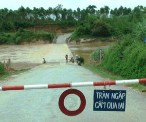 Nghệ An: Nhiều thôn bản bị cô lập do mưa lũ trước cơn bão số 3