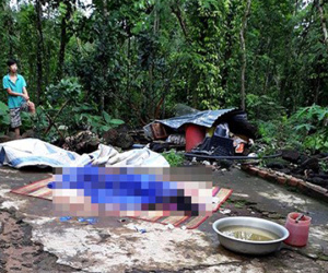 Nghi can sát hại mẹ vợ vì không đòi được sính lễ ra đầu thú