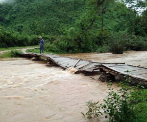 Sau bão Sơn Tinh, 35 người vào rừng hái măng bị mất liên lạc