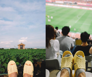 'Thánh' dép tổ ong tái xuất với bộ ảnh mới, lần này là rong ruổi miền Bắc nước Nhật xinh đẹp