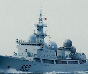 Mẫu tàu Trung Quốc dùng để do thám diễn tập RIMPAC 2018