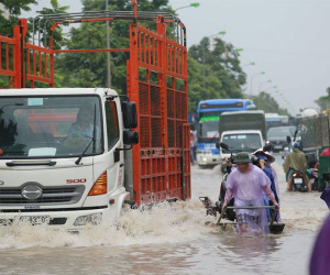 Dự báo thời tiết 22/7: Hà Nội tiếp tục có mưa rất to