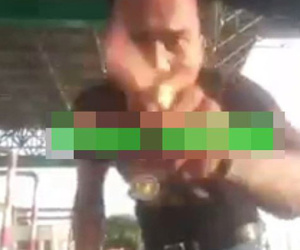 Giang hồ xăm trổ chửi bới người qua trạm BOT Nam Định là ai?