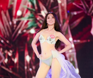 Mãn nhãn với màn trình diễn bikini siêu nóng bỏng của 38 thí sinh trong đêm Chung khảo phía Bắc