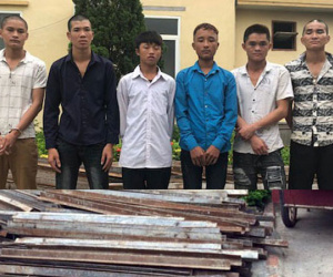 Trộm 4 tấn sắt của dự án cao tốc Hạ Long - Vân Đồn